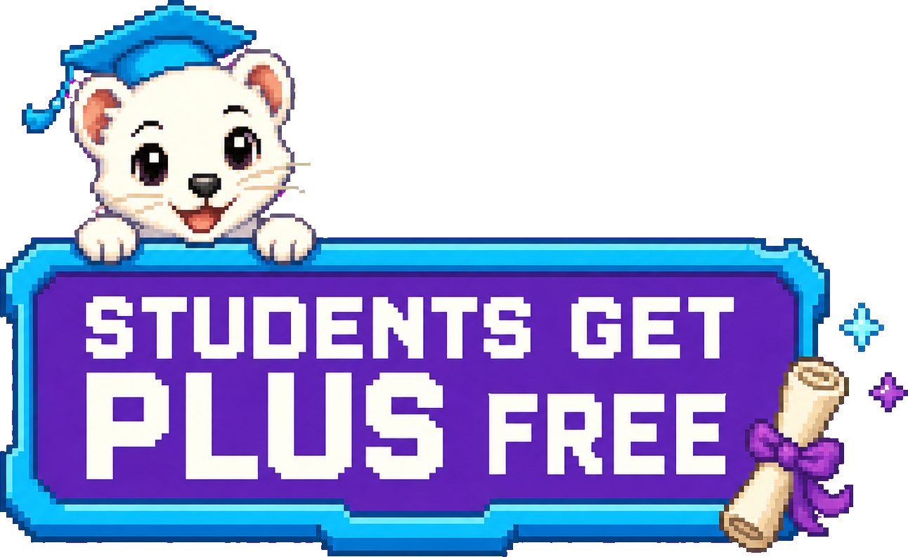 Students get Plus free